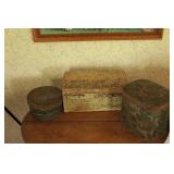 Group of 3 Vintage Containers