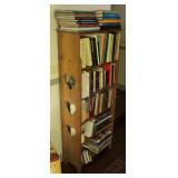 Pine Bookcase w/ Books