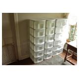 6pc Tenex Poly Storage Units