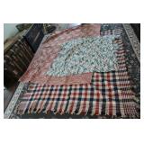 Group of 3 Vintage Woven Blankets