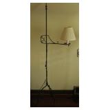Vintage Wrought Adjustable Floor Lamp