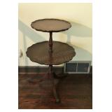 2 tier cherry table