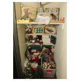 Group of Christmas items