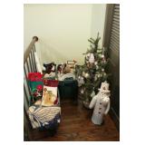 Group of Christmas items