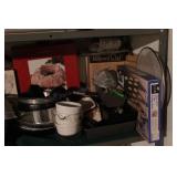 Contents of third shelf