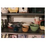 Contents of second shelf from top