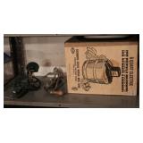 Contents of bottom shelf