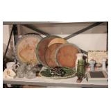 Contents of third shelf