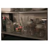 Contents of bottom shelf