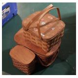 Picnic basket, pie basket & small basket
