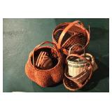 Group of small baskets