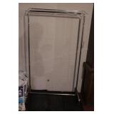 Metal clothing rack 4 boot trays