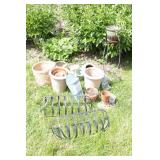 Group of pots & planters