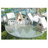 Group of 5 bird houses