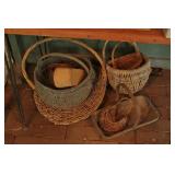 Group of baskets
