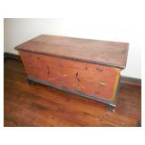 Primitive Pennsylvania Dutch Blanket Box