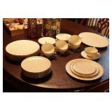 Lenox "Weatherly" Platinum Trim China Set