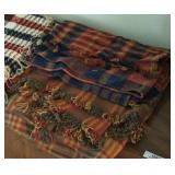 2 Plaid Wool Blankets