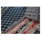 Group of 3 Vintage Woven Blankets