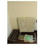 King size quilted bed spread w/pillow shams