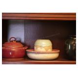 4 Stoneware Pottery Pieces