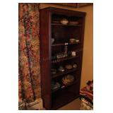 6 Shelf Wood Bookcase