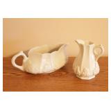 Redcliff Ironstone Gravy Boat & Pitcher
