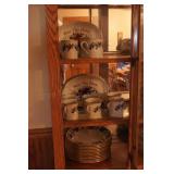 Group of Lennox Christmas Pattern Dishes