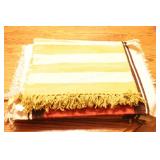 2 Woven Southwest Pattern Rugs / Placemats