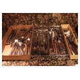 2 Boxes of Misc Flatware
