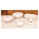 Corelle stoneware dish set