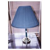 Green candlestick lamp