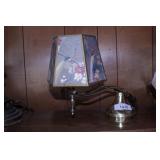 High shelf desk lamp