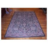 Rug: Blue & brown celtic pattern 5