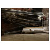 Group of Window Treatments & Freezer Baskets