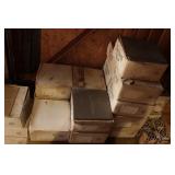 15+ Boxes of Olive 12" Square Tiles