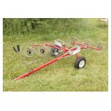 "Estate Rake" 6 Wheel Lawn Rake