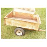 Craftsman Pull Behind Lawn Cart