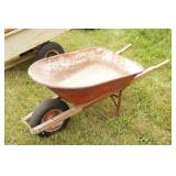 Steel Tub Wheelbarrow