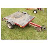 Small Utility Trailer w/ Jack