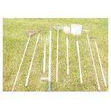 Group of 9 Yard Tools