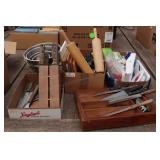 Group of Kitchen Items