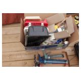 Group of Caulk Guns & Paint Supplies