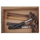 Group of Carpentry Hammers