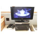 Samsung LCD TV w/DVD & VHS Players