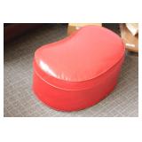 Red Kidney Ottoman