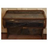 Dark Blue Enameled Wood Stove Top