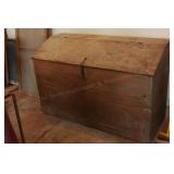 Primitive Wide Board Storage Chest
