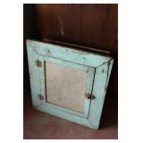 Primitive Medicine Cabinet w/Mirror