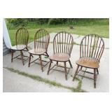 4 spindle back Chairs
